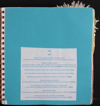 Epsilon Chi Chapter Letters Scrapbook, Page 21