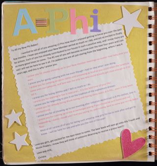 Epsilon Chi Chapter Letters Scrapbook, Page 36