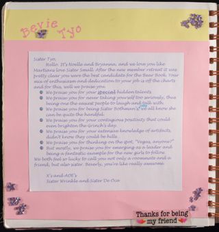 Epsilon Chi Chapter Letters Scrapbook, Page 46