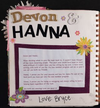 Epsilon Chi Chapter Letters Scrapbook, Page 66