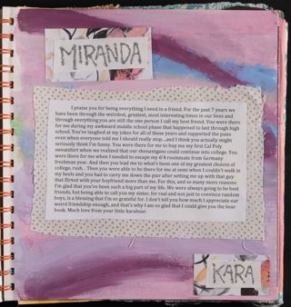 Epsilon Chi Chapter Letters Scrapbook, Page 77