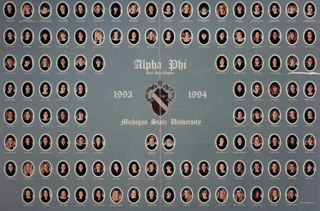 Beta Beta Chapter Composite Photograph, 1993-1994