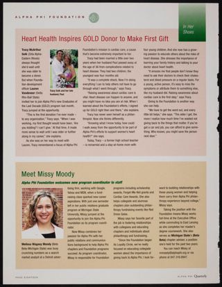 In Her Shoes: Meet Missy Moody Magazine Clipping, Winter 2008