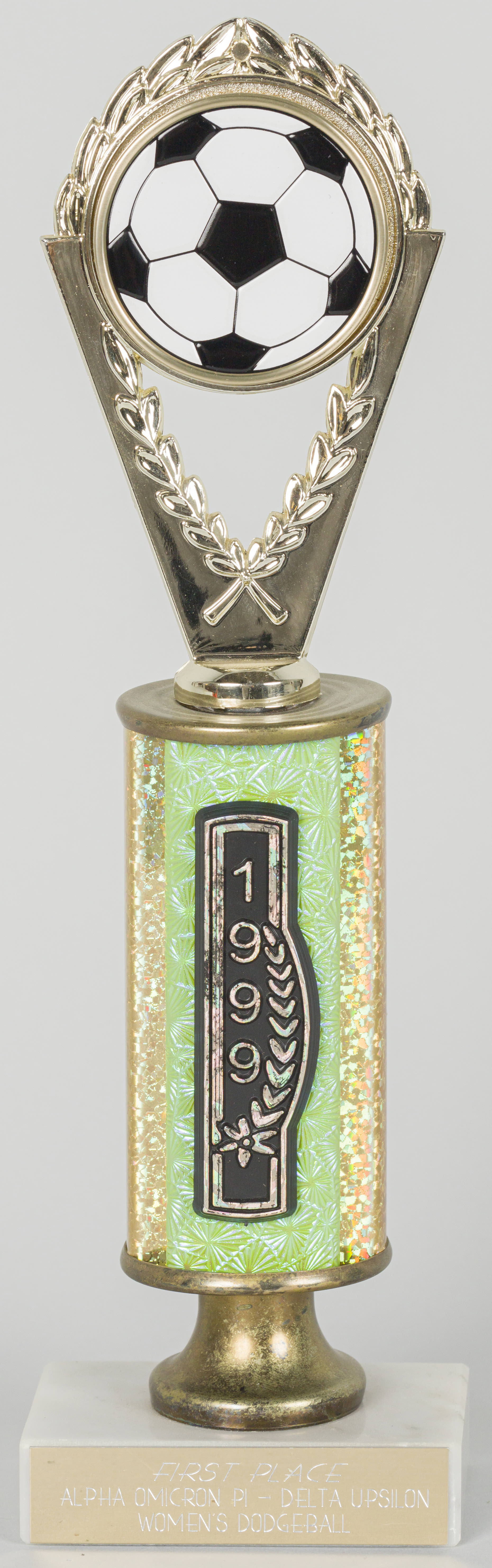 First Place in Women's Dodgeball Tournament