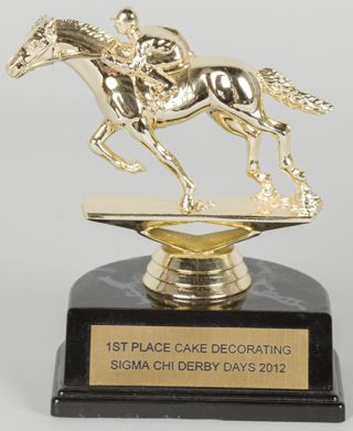 Sigma Chi Derby Days Cake Decorating First Place Trophy, 2012