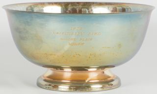 Purdue University Sing Second Place Women's Award Bowl, 1976