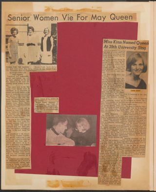 Delta Mu Chapter Scrapbook, 1968, Page 8