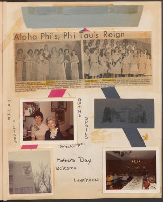 Delta Mu Chapter Scrapbook, 1968, Page 11