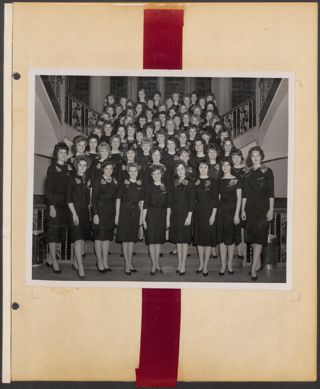 Delta Mu Chapter Scrapbook, 1963-1965, Page 17