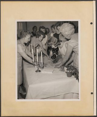 Delta Mu Chapter Scrapbook, 1963-1965, Page 10