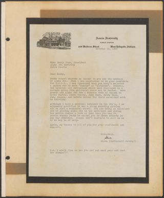 Delta Mu Chapter Scrapbook, 1963-1965, Page 29
