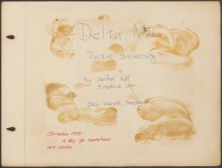 Delta Mu Chapter Scrapbook, 1973-1977, Page 23