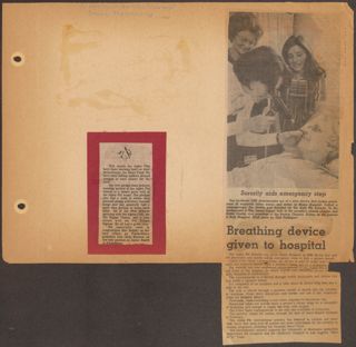 Delta Mu Chapter Scrapbook, 1973-1977, Page 47