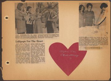 Delta Mu Chapter Scrapbook, 1973-1977, Page 49