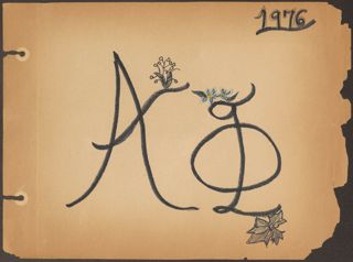 Delta Mu Chapter Scrapbook, 1973-1977, Page 46