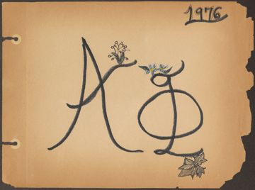 Delta Mu Chapter Scrapbook, 1973-1977, Page 46