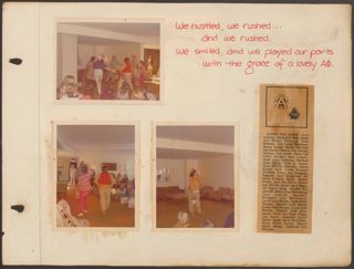 Delta Mu Chapter Scrapbook, 1973-1977, Page 28