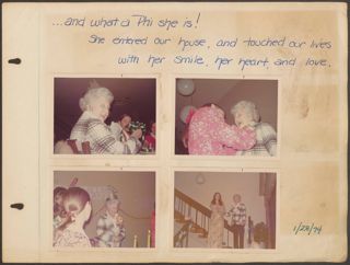 Delta Mu Chapter Scrapbook, 1973-1977, Page 42