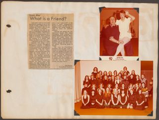 Delta Mu Chapter Scrapbook, 1973-1977, Page 71