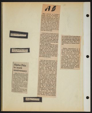 Delta Mu Chapter Scrapbook, 1978-1979, Page 58