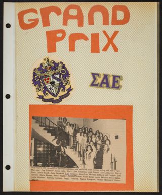 Delta Mu Chapter Scrapbook, 1978-1979, Page 49
