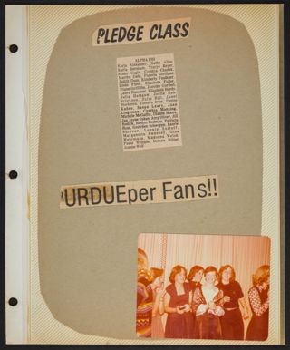 Delta Mu Chapter Scrapbook, 1978-1979, Page 66