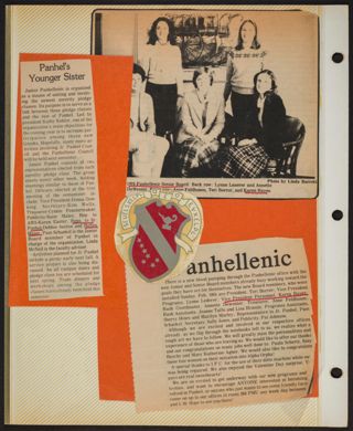 Delta Mu Chapter Scrapbook, 1978-1979, Page 36