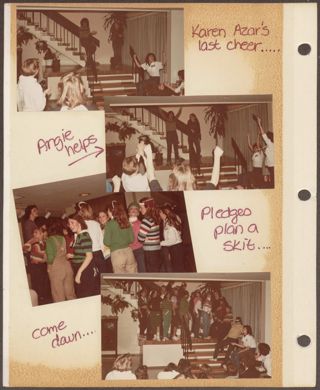 Delta Mu Chapter Scrapbook, 1980-1982, Page 32