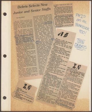 Delta Mu Chapter Scrapbook, 1980-1982, Page 7