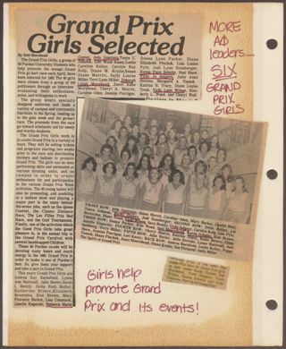 Delta Mu Chapter Scrapbook, 1980-1982, Page 14