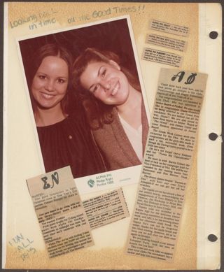 Delta Mu Chapter Scrapbook, 1980-1982, Page 2