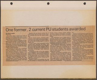 Delta Mu Chapter 1989-1990 Scrapbook, Page 21