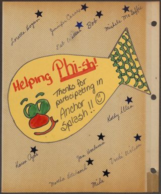 Delta Mu Chapter Scrapbook, 1980, Page 6