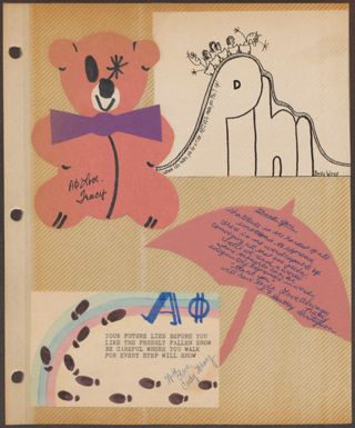 Delta Mu Chapter Scrapbook, 1980, Page 17
