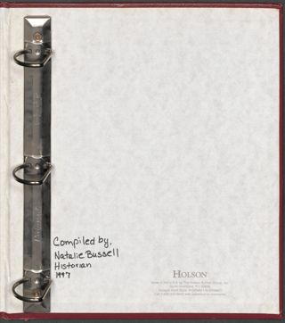 Delta Mu Chapter Scrapbook, 1996-1997 Inside Back Cover