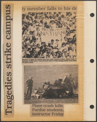 Delta Mu Chapter Scrapbook, 1996-1997, Page 54