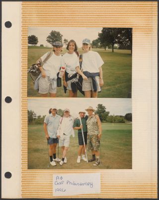 Delta Mu Chapter Scrapbook, 1996-1997, Page 11