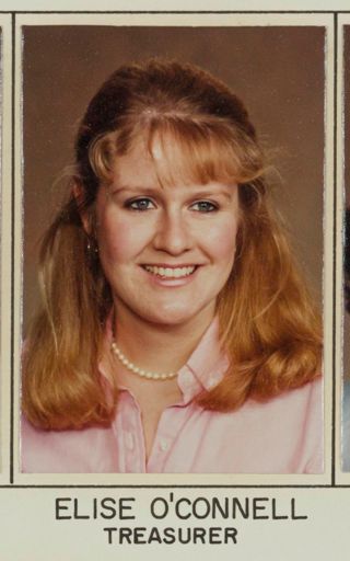 Epsilon Beta Chapter Composite, Elise O'Connell, 1981-1982