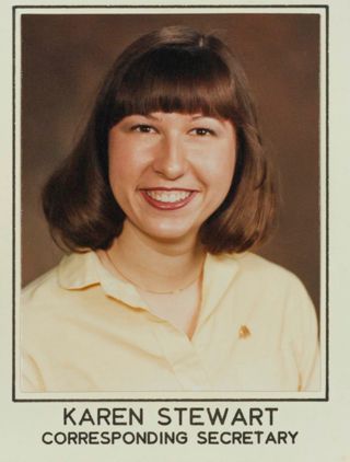 Epsilon Beta Chapter Composite, Karen Stewart, 1983-1984
