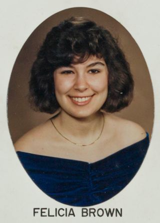 Epsilon Beta Chapter Composite, Felicia Brown, 1986-1987