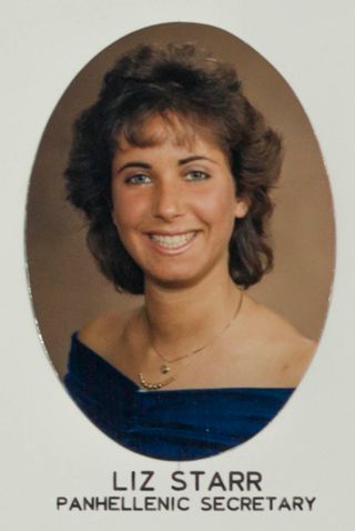 Epsilon Beta Chapter Composite, Liz Starr, 1987-1988