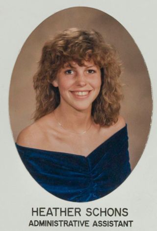 Epsilon Beta Chapter Composite, Heather Schons, 1988-1989