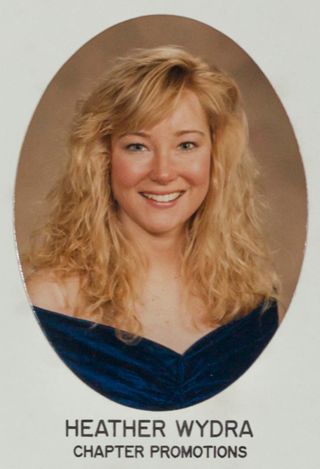 Epsilon Beta Chapter Composite, Heather Wydra, 1988-1989