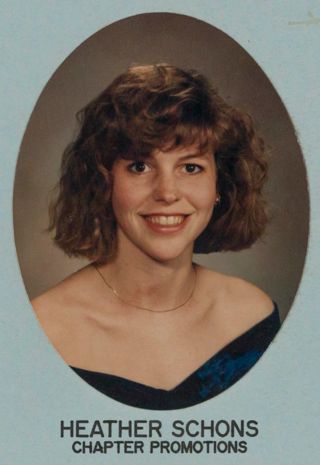Epsilon Beta Chapter Composite, Heather Schons, 1989-1990