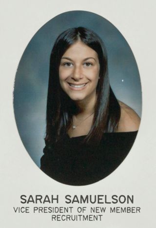 Epsilon Beta Chapter Composite, Sarah Samuelson, 2004-2005