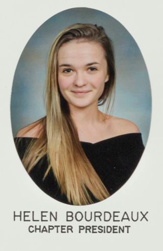 Epsilon Beta Chapter Composite, Helen Bourdeaux, 2014-2015