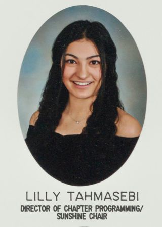 Epsilon Beta Chapter Composite, Lilly Tahmasebi, 2014-2015