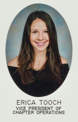 Epsilon Beta Chapter Composite, Erica Tooch, 2014-2015