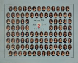 Zeta Theta Chapter Composite Photograph, 1989-1990