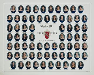 Zeta Theta Chapter Composite Photograph, 1995-1996